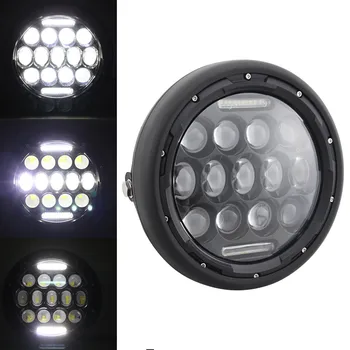 Universal 7.5" LED Headlamp 7.5" Retro Matte Black head lamps Scooter Front Light For Harley Yamaha Bobber Cafe Racer Custom
Universal 7.5" LED Headlamp 7.5" Retro Matte Black head lamps Scooter Front Light For Harley Yamaha Bobber Cafe Racer Custom