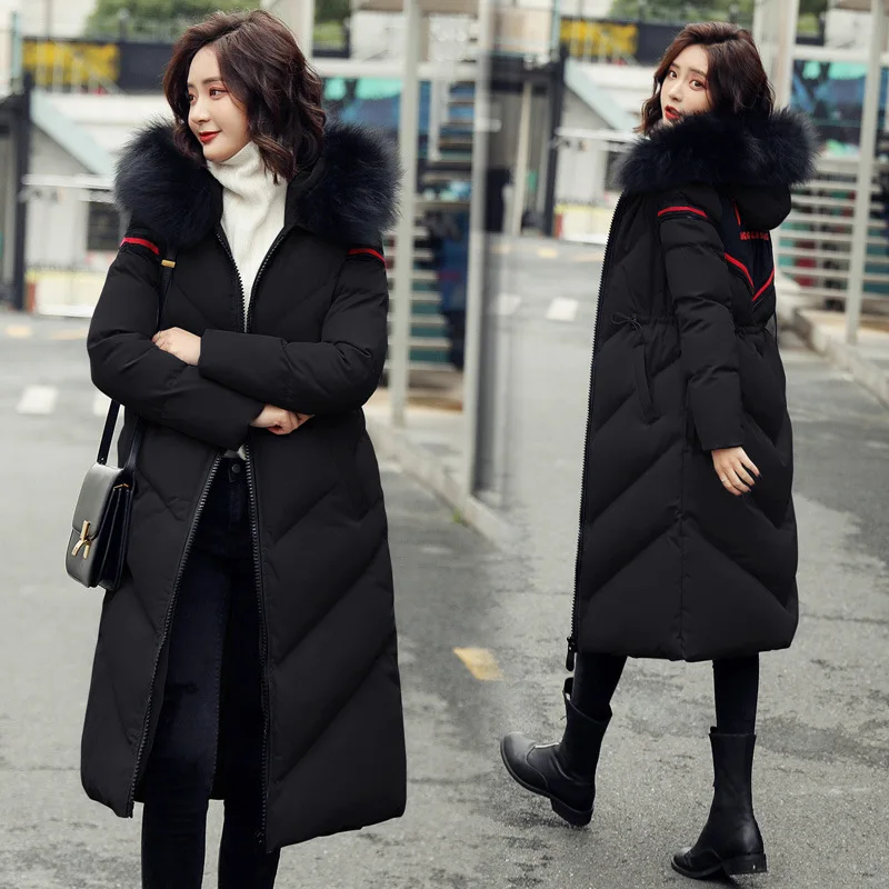 Mid-length Zipper Cotton-padded Clothes 2018 Winter Trend Simple Hooded Slim Fit Slimming Versatile Long Sleeve
Mid-length Zipper Cotton-padded Clothes 2018 Winter Trend Simple Hooded Slim Fit Slimming Versatile Long Sleeve