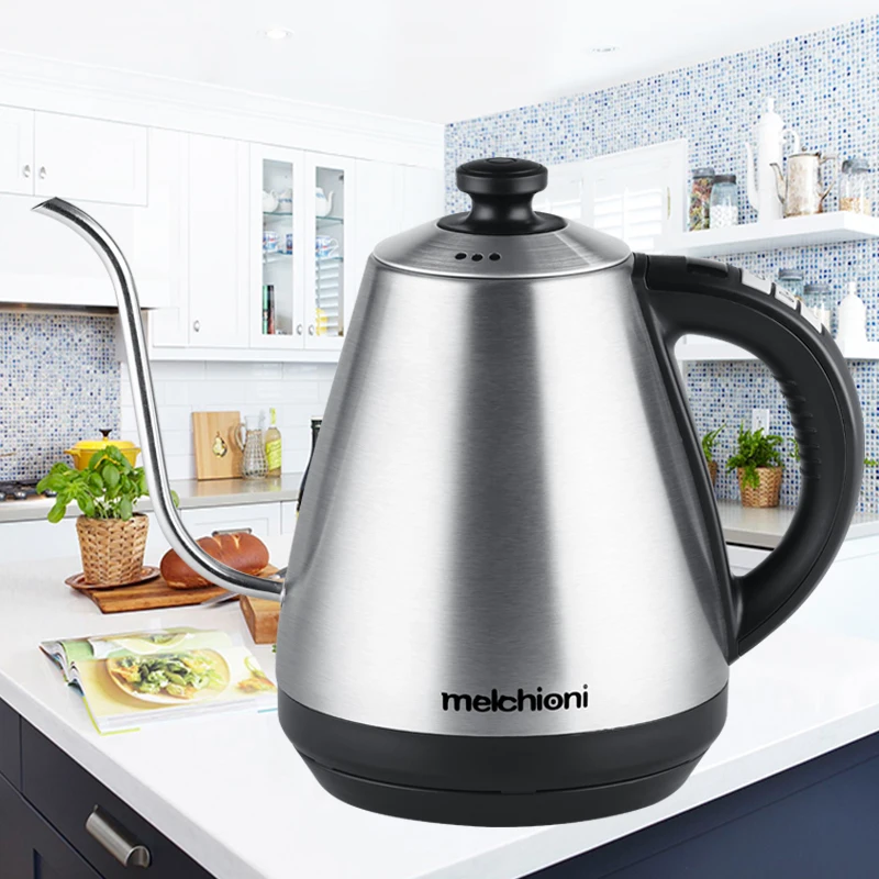 Kettle Electric Kettle 1L Gooseneck Adjustable Temperature Insulation Stainless Steel Drip Coffee Tea EU Teapot
Kettle Electric Kettle 1L Gooseneck Adjustable Temperature Insulation Stainless Steel Drip Coffee Tea EU Teapot