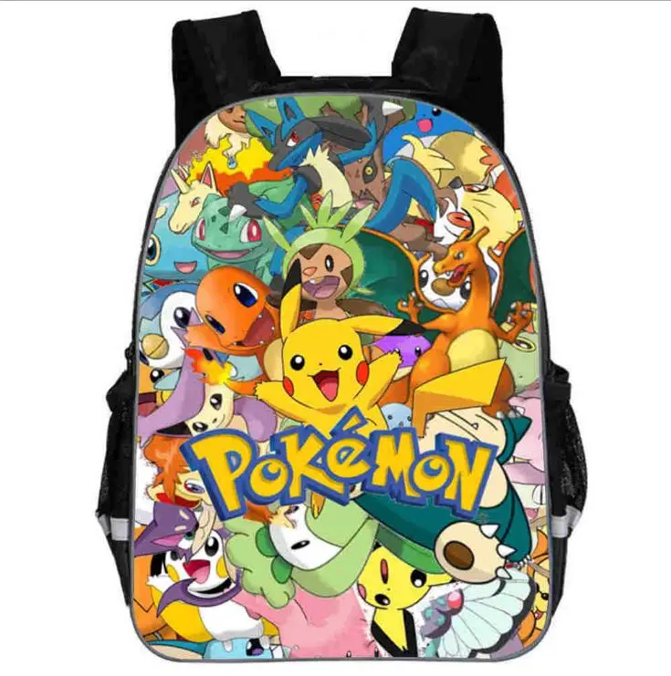 Anime Pokemon Backpack Pocket Monster School Bag Ash Ketchum/Pikachu School Backpacks Girls Boys Toddler Bag Kids Book Bags
Anime Pokemon Backpack Pocket Monster School Bag Ash Ketchum/Pikachu School Backpacks Girls Boys Toddler Bag Kids Book Bags