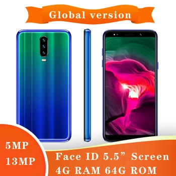 Global version Smartphone Note 9 Pro Quad Core 13MP Face unlocked 4G RAM 64G ROM FHD mobile phone android Full screen Celulares
Global version Smartphone Note 9 Pro Quad Core 13MP Face unlocked 4G RAM 64G ROM FHD mobile phone android Full screen Celulares