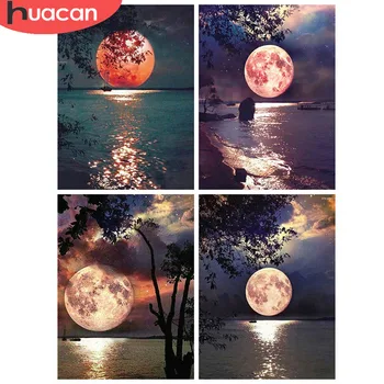 HUACAN 5D Diamond Painting Full Square Drill Moon Diamond Embroidery Sale Scenic Cross Stitch Home Decor
HUACAN 5D Diamond Painting Full Square Drill Moon Diamond Embroidery Sale Scenic Cross Stitch Home Decor