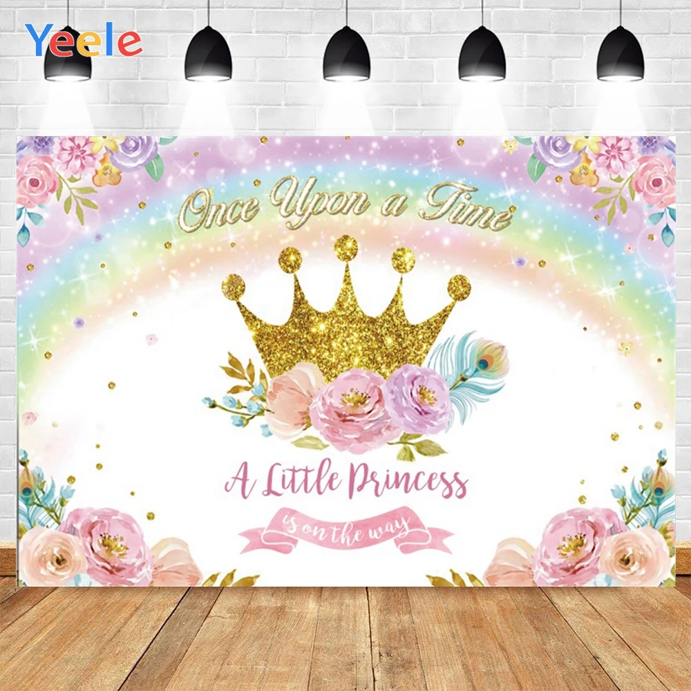Yeele Birthday Photo Background Photophone Crown And Rainbow Photography Backdrops Studio Shoots for Decoration Customized Size
Yeele Birthday Photo Background Photophone Crown And Rainbow Photography Backdrops Studio Shoots for Decoration Customized Size