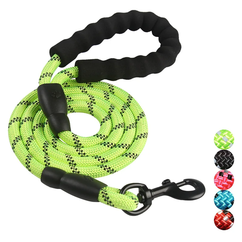 Quality Thick Nylon Dog Leash Comfortable Leather Control Leash For Small Medium Large Dog Pitbull Gold Retriever Accessories
Quality Thick Nylon Dog Leash Comfortable Leather Control Leash For Small Medium Large Dog Pitbull Gold Retriever Accessories