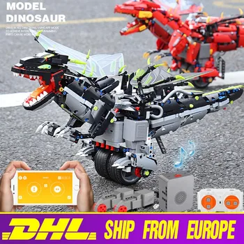 APP RC The MOC Dinosaur Dragon Knight Roadster Building Blocks Set Compatible Technic Bricks Toy
APP RC The MOC Dinosaur Dragon Knight Roadster Building Blocks Set Compatible Technic Bricks Toy