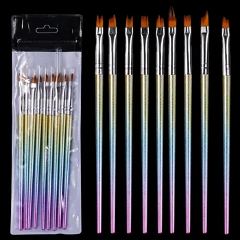 CHNRMJL 5Designs /set French Moon Smile Gradient Nail Brush Drawing Painting Flower Pen Acrylic UV Gel Nails Art Manicure Tools
CHNRMJL 5Designs /set French Moon Smile Gradient Nail Brush Drawing Painting Flower Pen Acrylic UV Gel Nails Art Manicure Tools
