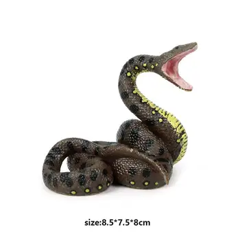 Realistic Open Mouth Snake Scary Big Python Toys Halloween Party Garden Props Halloween Snake Model Simulation Reptile Python
Realistic Open Mouth Snake Scary Big Python Toys Halloween Party Garden Props Halloween Snake Model Simulation Reptile Python