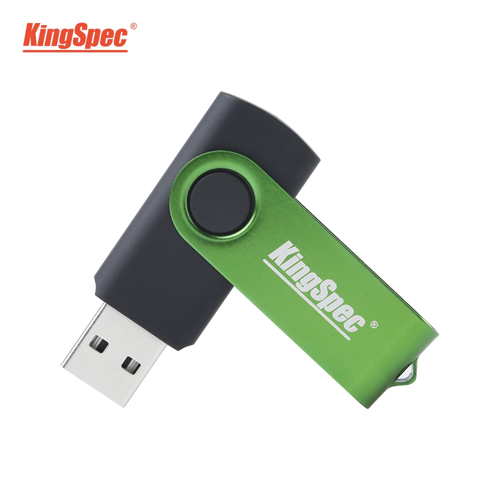 

Kingspec USB Flash Drive 64GB 32GB 16GB 128GB Pen Drive Pendrive флешка Waterproof Silver U Disk Memoria Cel USB Stick Gift