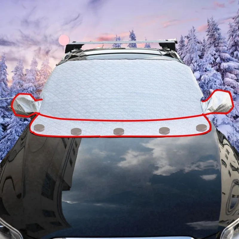 Car Exterior Protection Multi-function Thickening Snow Shield Magnet Snow Block Sunshade Front Rear Windshield Car Accessories
Car Exterior Protection Multi-function Thickening Snow Shield Magnet Snow Block Sunshade Front Rear Windshield Car Accessories