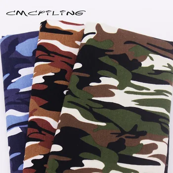 CMCYILING 48cmx48cm 3Pcs/Lot Patchwork Cotton Camouflage Fabric For Needlework DIY Sewing Dolls Crafts Cotton Cloth
CMCYILING 48cmx48cm 3Pcs/Lot Patchwork Cotton Camouflage Fabric For Needlework DIY Sewing Dolls Crafts Cotton Cloth