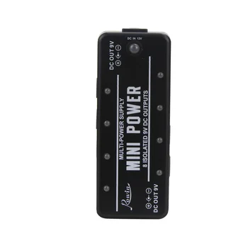 NEW Mini Power Effect Pedal Guitar Power Supply 8 Isolated 9V Outputs With Cables Adapter For Guitar Bass
NEW Mini Power Effect Pedal Guitar Power Supply 8 Isolated 9V Outputs With Cables Adapter For Guitar Bass