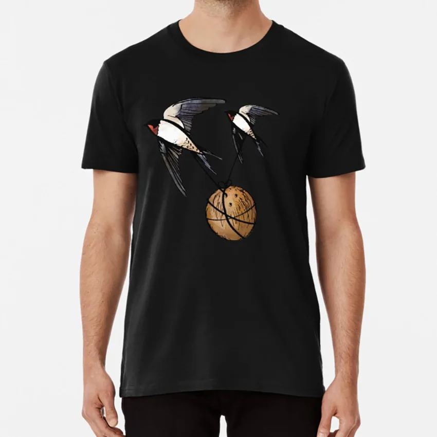 European or African Swallow T shirt swallows african swallow european swallow monty python and the holy grail coconut
European or African Swallow T shirt swallows african swallow european swallow monty python and the holy grail coconut