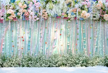 Floral Curtain Wedding Photography Backdrops Printed Flower Birthday wedding Party Photo Background 
Floral Curtain Wedding Photography Backdrops Printed Flower Birthday wedding Party Photo Background