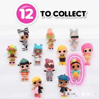 New Style Original LOLs Surprise Doll Series Night Glitter 8cm Sister Baby Figure Limited Collection Mga Toys for Girls Gift 
New Style Original LOLs Surprise Doll Series Night Glitter 8cm Sister Baby Figure Limited Collection Mga Toys for Girls Gift