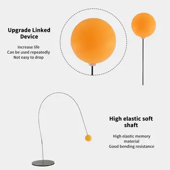 Pingpong Trainer Table Tennis Practice Racquet Athletics Sports Wood Colour Table Tennis Trainer Play Movement Game Racket
Pingpong Trainer Table Tennis Practice Racquet Athletics Sports Wood Colour Table Tennis Trainer Play Movement Game Racket