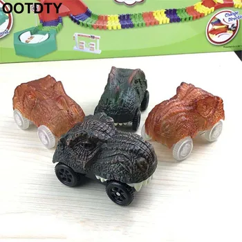 Dinosaur Track Cars Compatible with Magic Tracks and Neo Tracks Light Up Racing Track Accessories with 3 Flashing LED Lights
Dinosaur Track Cars Compatible with Magic Tracks and Neo Tracks Light Up Racing Track Accessories with 3 Flashing LED Lights