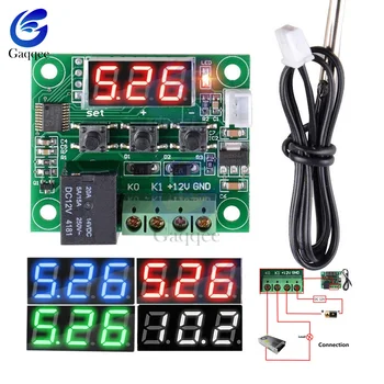 DC12V W1209 LED Digital Thermostat Temperature Control Thermometer AC 220V Waterproof NTC Sensor Thermo Controller Switch Module
DC12V W1209 LED Digital Thermostat Temperature Control Thermometer AC 220V Waterproof NTC Sensor Thermo Controller Switch Module