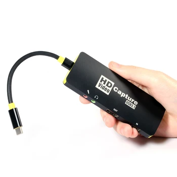 Grabber USB 3.1 Type C Plug And Play HDCP Game Recording HDMI Video Capture Card for PS3 PS4 Xbox Wii U Streaming and Recording
Grabber USB 3.1 Type C Plug And Play HDCP Game Recording HDMI Video Capture Card for PS3 PS4 Xbox Wii U Streaming and Recording
