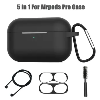 5 IN-1 Cases Silicone Protective Case For AirPods Pro 3 Headphone Silicone Cover For Airpods Pro Case Accessories Storage Box
5 IN-1 Cases Silicone Protective Case For AirPods Pro 3 Headphone Silicone Cover For Airpods Pro Case Accessories Storage Box