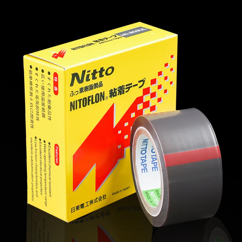 10 шт. Т0 08 мм * Ш (13 19 25 мм) L10m японская лента NITTO DENKO NITOFLON водонепроницаемая