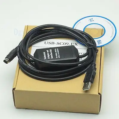 DHL/EMS 10 Sets USB-SC09-FX programming Cable USB to RS422 adapter for MESLEC FX series PLC -h2
DHL/EMS 10 Sets USB-SC09-FX programming Cable USB to RS422 adapter for MESLEC FX series PLC -h2