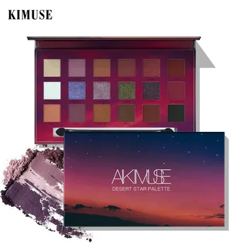 AIKIMUSE declaration in the name of eye shadow tray color sequins matte pearl will not shading color easily
AIKIMUSE declaration in the name of eye shadow tray color sequins matte pearl will not shading color easily