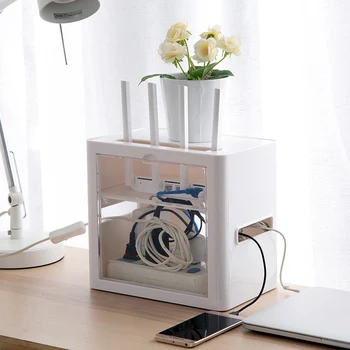Wireless wireless Internet router storage box cable power plug wire storage box shelf protection shell home office WF831215
Wireless wireless Internet router storage box cable power plug wire storage box shelf protection shell home office WF831215