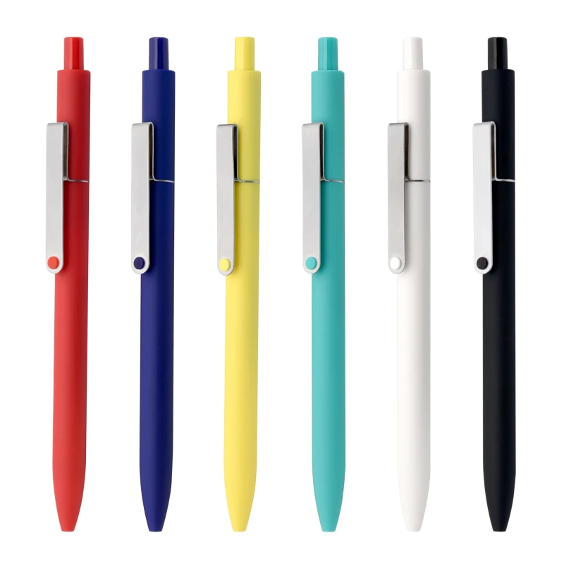 Kaco MIDOT Sign Pen 0.5MM Black Ink Colorful Gel pens Metal Clip Neutral Pens for School Office Supplies
Kaco MIDOT Sign Pen 0.5MM Black Ink Colorful Gel pens Metal Clip Neutral Pens for School Office Supplies