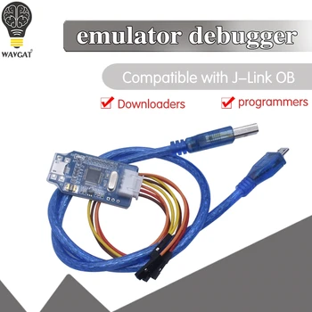 OB ARM Emulator Debugger Programmer Downloader Replace V8 SWD M74 for Arduino J-Link with Micro USB Cable 4 Pin Jumper Wire
OB ARM Emulator Debugger Programmer Downloader Replace V8 SWD M74 for Arduino J-Link with Micro USB Cable 4 Pin Jumper Wire