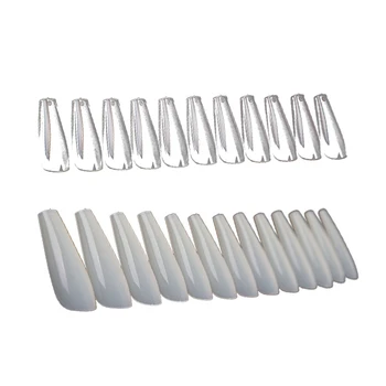 600Pcs White Clear French False Acrylic Nail Tips Full/Half Cover Tips Coffin Fake Nails UV Gel Manicure Fake Nail Tips
600Pcs White Clear French False Acrylic Nail Tips Full/Half Cover Tips Coffin Fake Nails UV Gel Manicure Fake Nail Tips