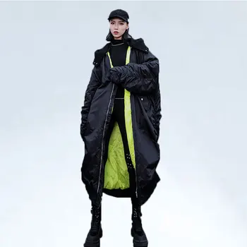 Plus Size Winter Coats Women Fashion X- Long Hooded Down Jacket Woman Long Sleeved Black Thick Warm winter jacket women Parka
Plus Size Winter Coats Women Fashion X- Long Hooded Down Jacket Woman Long Sleeved Black Thick Warm winter jacket women Parka