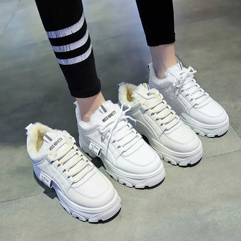 Plus Velvet Dad Shoes Women's 2019 Winter New Style Warm Dad Shoes Women's Versatile Cotton-padded Shoes Korean-style Students E
Plus Velvet Dad Shoes Women's 2019 Winter New Style Warm Dad Shoes Women's Versatile Cotton-padded Shoes Korean-style Students E