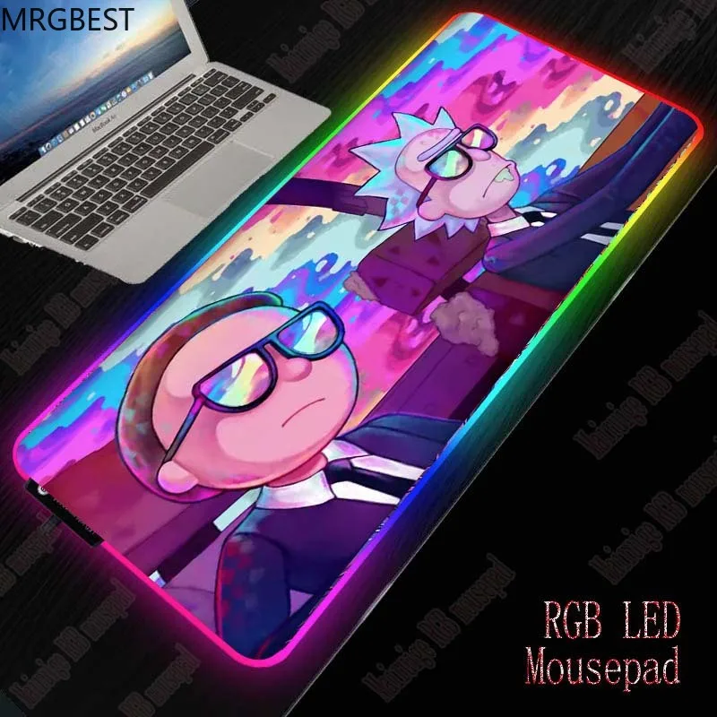 MRGBEST Anime Ricka and Morty Large RGB LED 7 Color USB Wired Lighting Gaming Gamer Colorful Mouse Pad for Laptop Computer Mat
MRGBEST Anime Ricka and Morty Large RGB LED 7 Color USB Wired Lighting Gaming Gamer Colorful Mouse Pad for Laptop Computer Mat