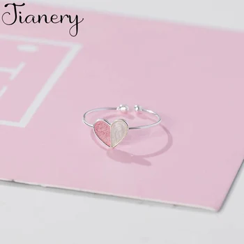 JIANERY Boho Retro Real Pure 925 Sterling Silver Pink Heart Rings For Women Men Vintage Finger Jewelry Antique Rings
JIANERY Boho Retro Real Pure 925 Sterling Silver Pink Heart Rings For Women Men Vintage Finger Jewelry Antique Rings