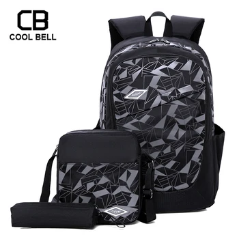 3 set Causal Men Bag Nylon Waterproof School Backpack For Teenager Boy School bags Large Capacity Travel Laptop Backpack Bag Set
3 set Causal Men Bag Nylon Waterproof School Backpack For Teenager Boy School bags Large Capacity Travel Laptop Backpack Bag Set
