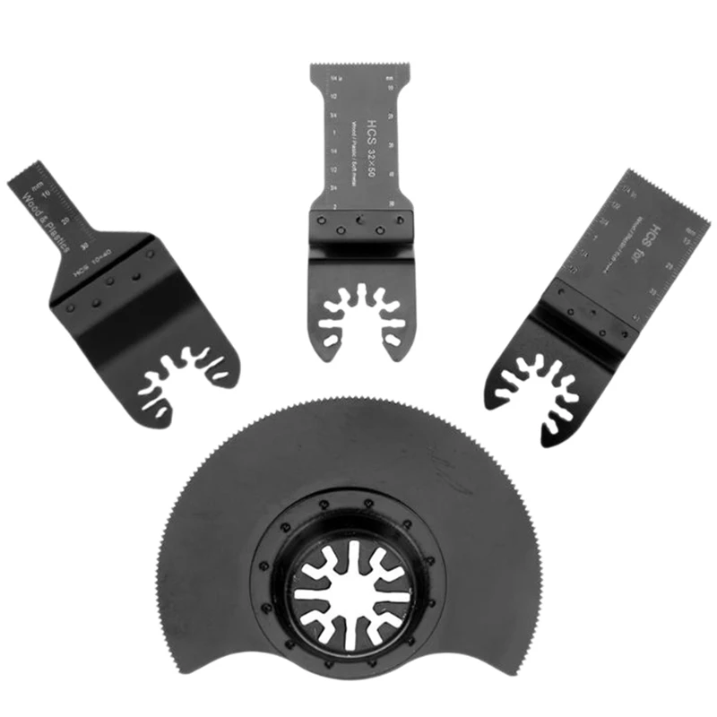 TOP 4Pcs/Set Hcs Oscillating Saw Blades Accessories Multi Tool Saw Blades Power Wood Cutting Tool Bits
TOP 4Pcs/Set Hcs Oscillating Saw Blades Accessories Multi Tool Saw Blades Power Wood Cutting Tool Bits