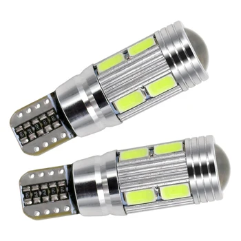 2PCS Car Styling Car Auto LED T10 Canbus 194 W5W 10 SMD 5630 LED Light Bulb No Error LED Light Parking T10 LED Car Side Light
2PCS Car Styling Car Auto LED T10 Canbus 194 W5W 10 SMD 5630 LED Light Bulb No Error LED Light Parking T10 LED Car Side Light