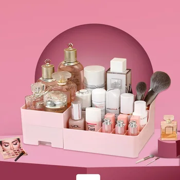 Drawer Type Makeup Storage Box With Makeup Mirror Storage Box Multifunctional Desktop Skin Care Product Storage Box Beauty Box
Drawer Type Makeup Storage Box With Makeup Mirror Storage Box Multifunctional Desktop Skin Care Product Storage Box Beauty Box