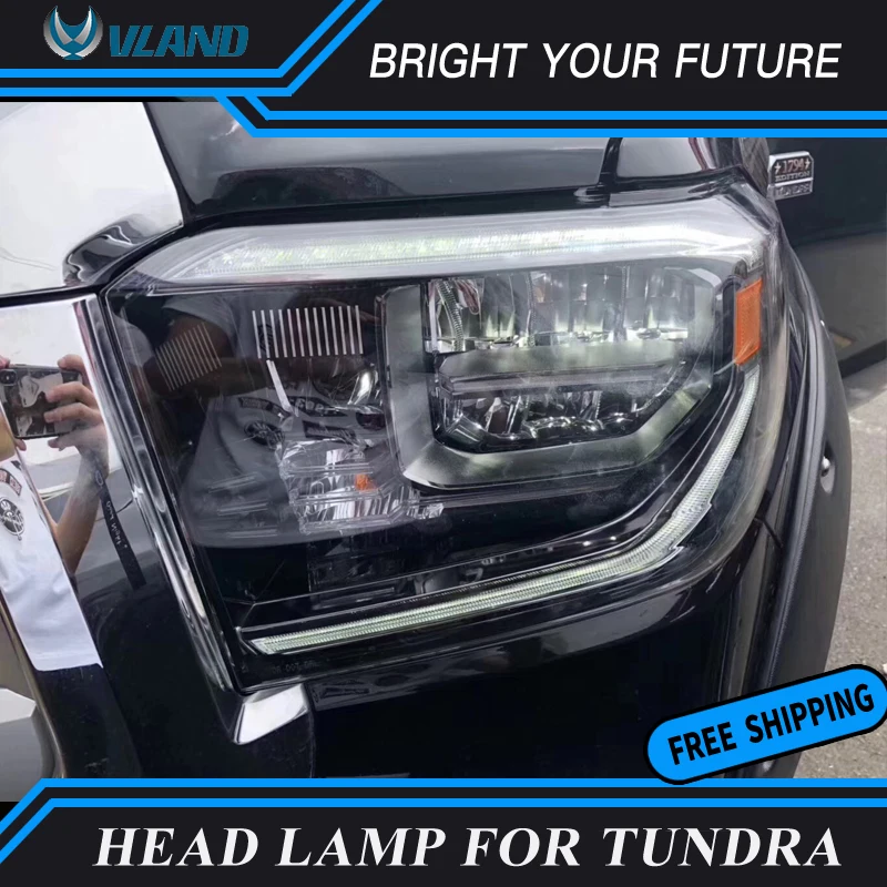 Head Lamp for Toyota Tundra 2014-2019 Full LED HeadLights with Sequential Indicator
Head Lamp for Toyota Tundra 2014-2019 Full LED HeadLights with Sequential Indicator