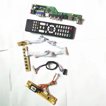 For HSD190MEN4-A00/A01 LVDS 2CCFL 30Pin keyboard+Remote+Inverter T.V53 drive card board HDMI VGA USB AV RF LCD panel monitor Kit
For HSD190MEN4-A00/A01 LVDS 2CCFL 30Pin keyboard+Remote+Inverter T.V53 drive card board HDMI VGA USB AV RF LCD panel monitor Kit