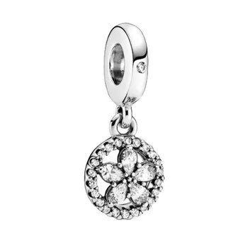 2020 Winter New 925 Sterling Silver Beads Sparkling Snowflake Circle Dangle Charm fit Original Pan Bracelet Christmas Jewelry
2020 Winter New 925 Sterling Silver Beads Sparkling Snowflake Circle Dangle Charm fit Original Pan Bracelet Christmas Jewelry