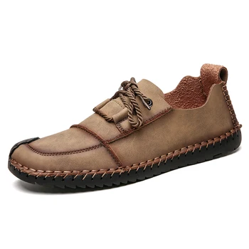 Fashion Men Flats Casual Shoes Mocassin Homme Leather Lace-up Driving Shoes Footwear Zapatillas Hombre Casual Plus Size Footwear
Fashion Men Flats Casual Shoes Mocassin Homme Leather Lace-up Driving Shoes Footwear Zapatillas Hombre Casual Plus Size Footwear