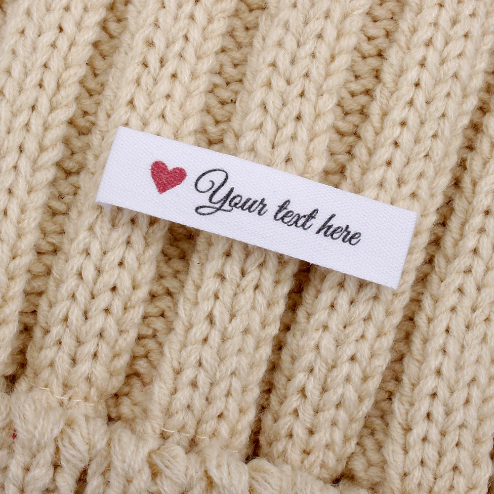Custom Sewing Labels, knitting Labels - Personalized Brand , Organic Cotton Ribbon Labels ,Custom text (MD3025)
Custom Sewing Labels, knitting Labels - Personalized Brand , Organic Cotton Ribbon Labels ,Custom text (MD3025)