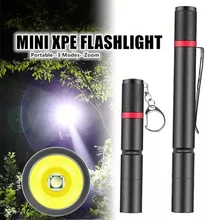 Portable Flashlight Keychain Mini Flashlight Waterproof Penlight Portable Light Outdoor Camping Flashlight Using AAA Batteries
Portable Flashlight Keychain Mini Flashlight Waterproof Penlight Portable Light Outdoor Camping Flashlight Using AAA Batteries