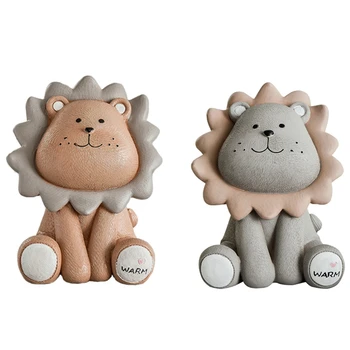 NEW-Lion Money Box Cartoon Cute Creative Coin Bank Children Child Piggy Bank Nursery Adorable Gift(Small)
NEW-Lion Money Box Cartoon Cute Creative Coin Bank Children Child Piggy Bank Nursery Adorable Gift(Small)