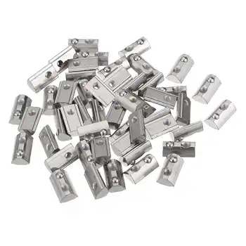 50pcs M4/M5/M6/M8 45 Series Spring Nut for 45 Series Aluminum Profile Round Roll T Slot Elastic Nut New
50pcs M4/M5/M6/M8 45 Series Spring Nut for 45 Series Aluminum Profile Round Roll T Slot Elastic Nut New