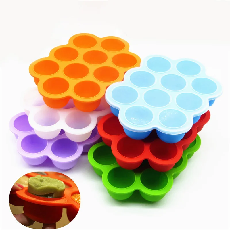 Силиконовая форма для льда решетка пищевой контейнер в форме цветка портативный