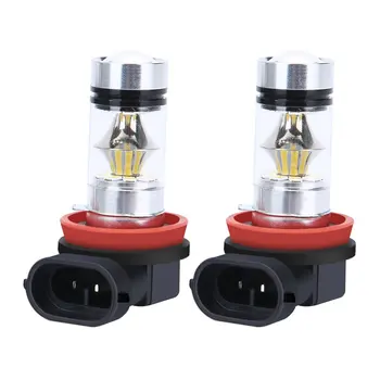 New 2pcs/set H8 H9 H11 H16 6000K 1000lm 100W High Power LED Fog Light Bulbs High Brightness Universal Car External Light Bulbs 
New 2pcs/set H8 H9 H11 H16 6000K 1000lm 100W High Power LED Fog Light Bulbs High Brightness Universal Car External Light Bulbs