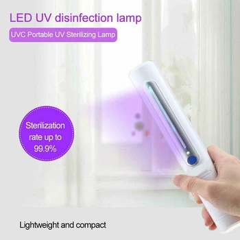 Portable Mini UV Lamp Handheld Battery Powered Cleaning Lamp Stick for Home Travel LKS99
Portable Mini UV Lamp Handheld Battery Powered Cleaning Lamp Stick for Home Travel LKS99