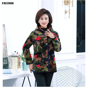 FREDRM Women Thick Jackets New 2020 Winter Spring Parkas Female Big Size Euro 50 52 Middle-aged Ladies Outerwear Fake Fur Coats
FREDRM Women Thick Jackets New 2020 Winter Spring Parkas Female Big Size Euro 50 52 Middle-aged Ladies Outerwear Fake Fur Coats